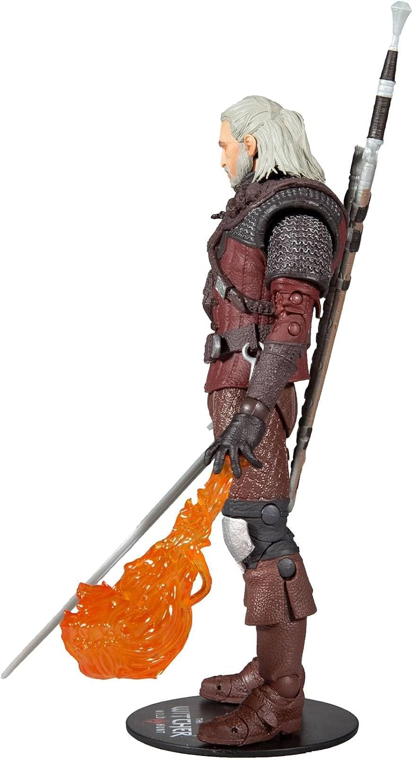 McFarlane Toys The Witcher Geralt of Rivia (Wolf Armor) 7" Action Figure