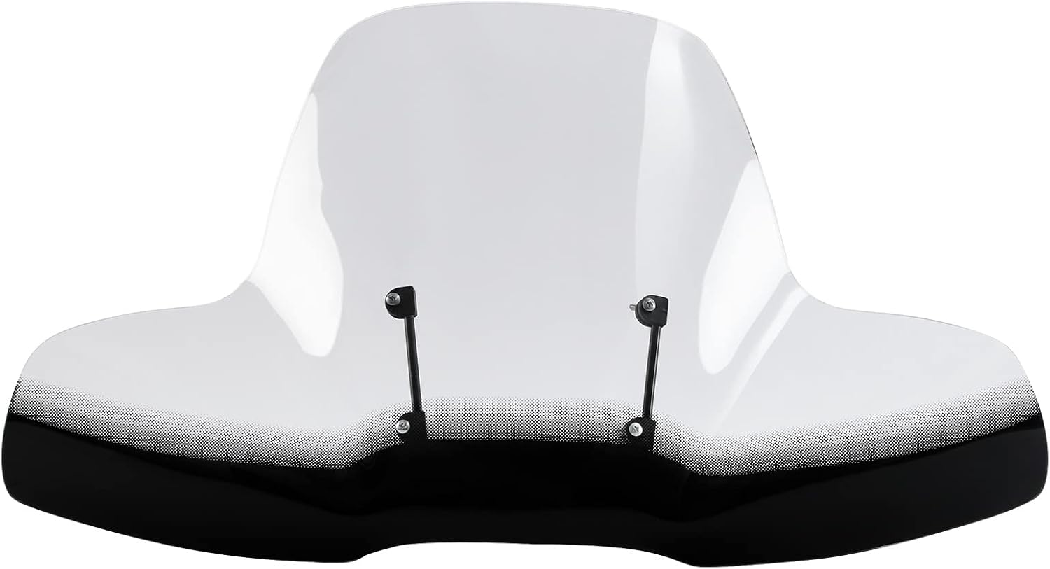 SLMOTO Universal Motorcycle Windshield Large ATV Windscreen Fit for Polaris