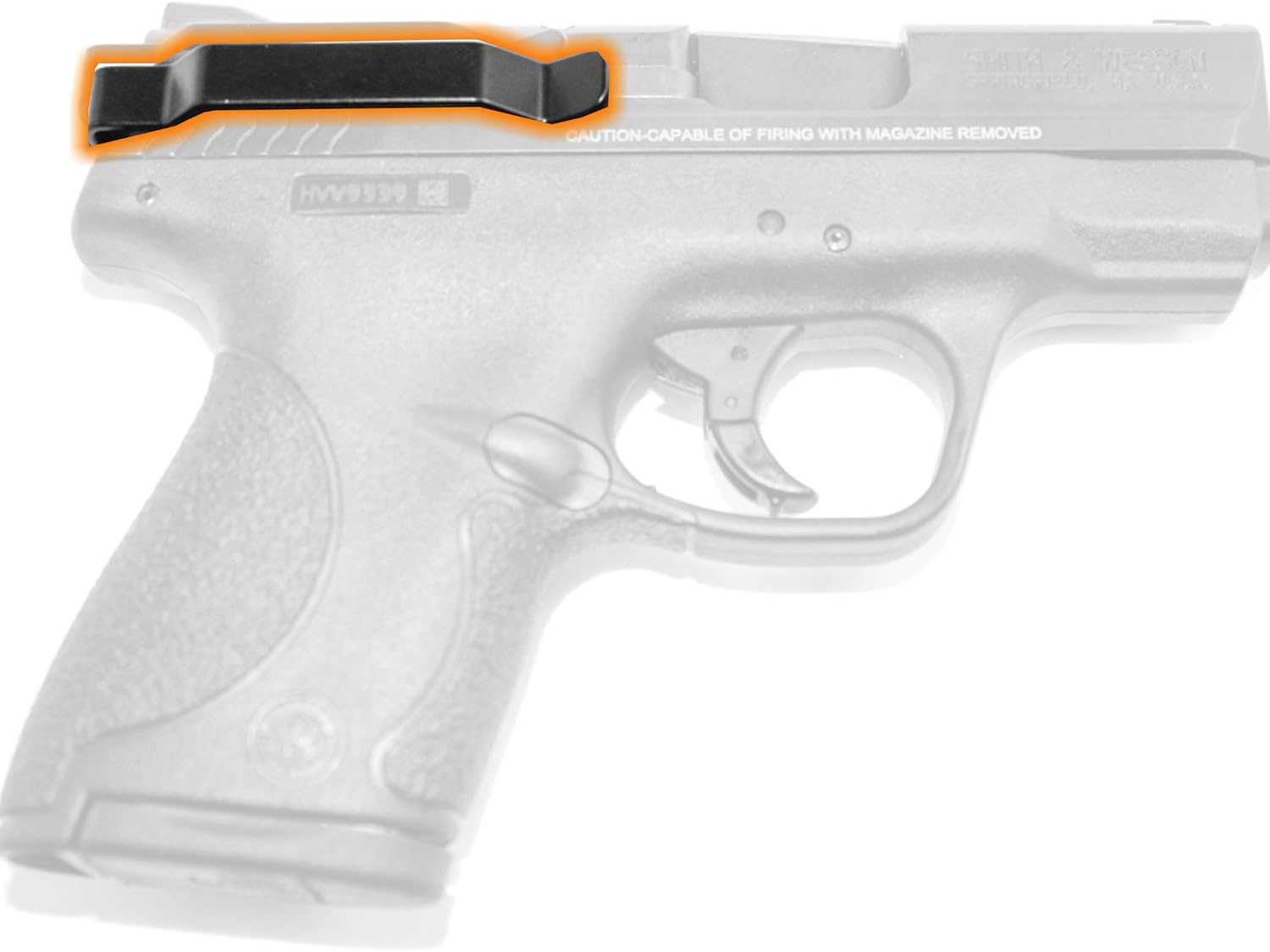 ClipDraw Gun Clip, Low Profile Slim Concealed Carry Easy Install American Made