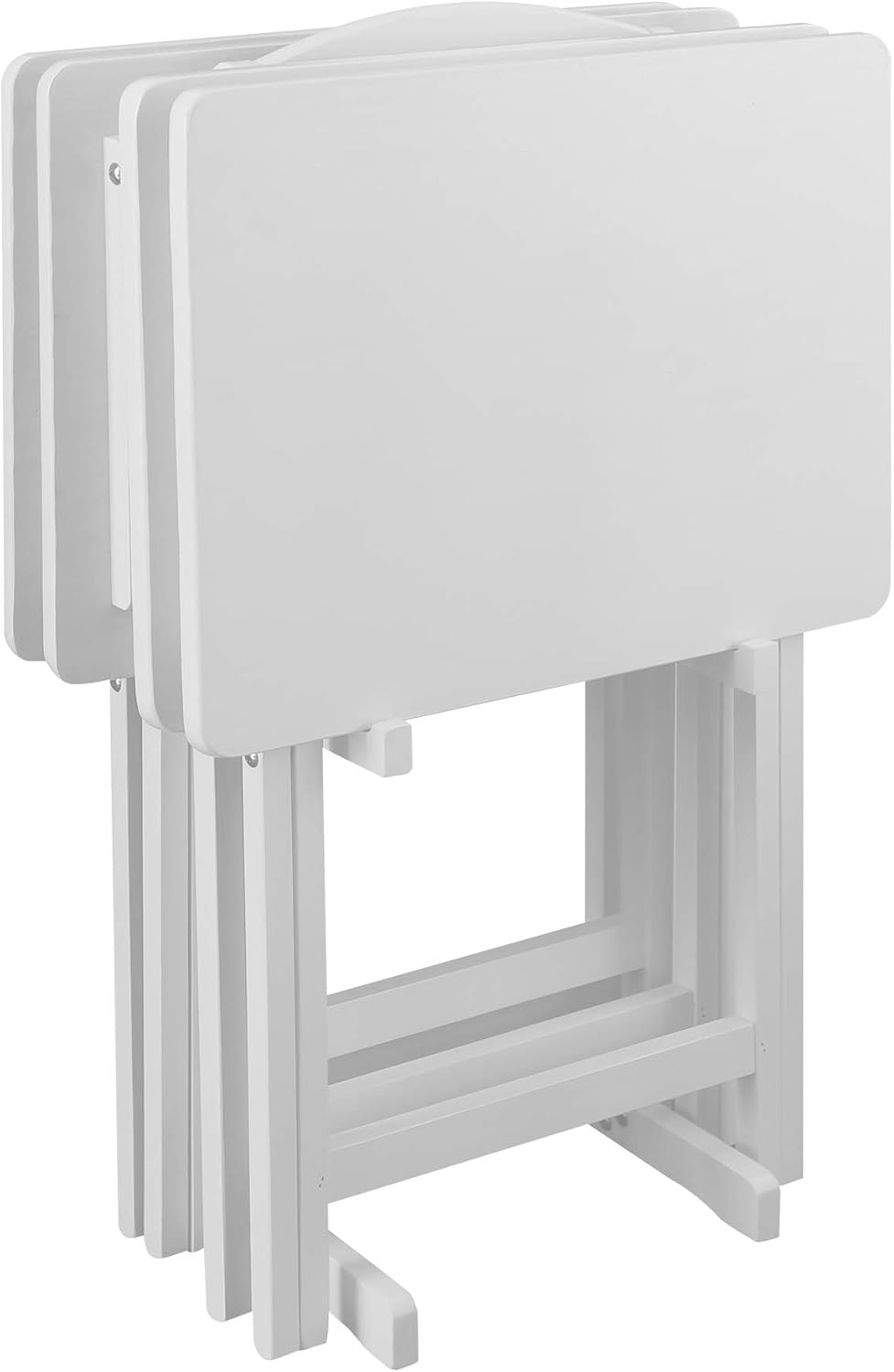 Casual Home 5 Piece Tray Table Set, Espresso