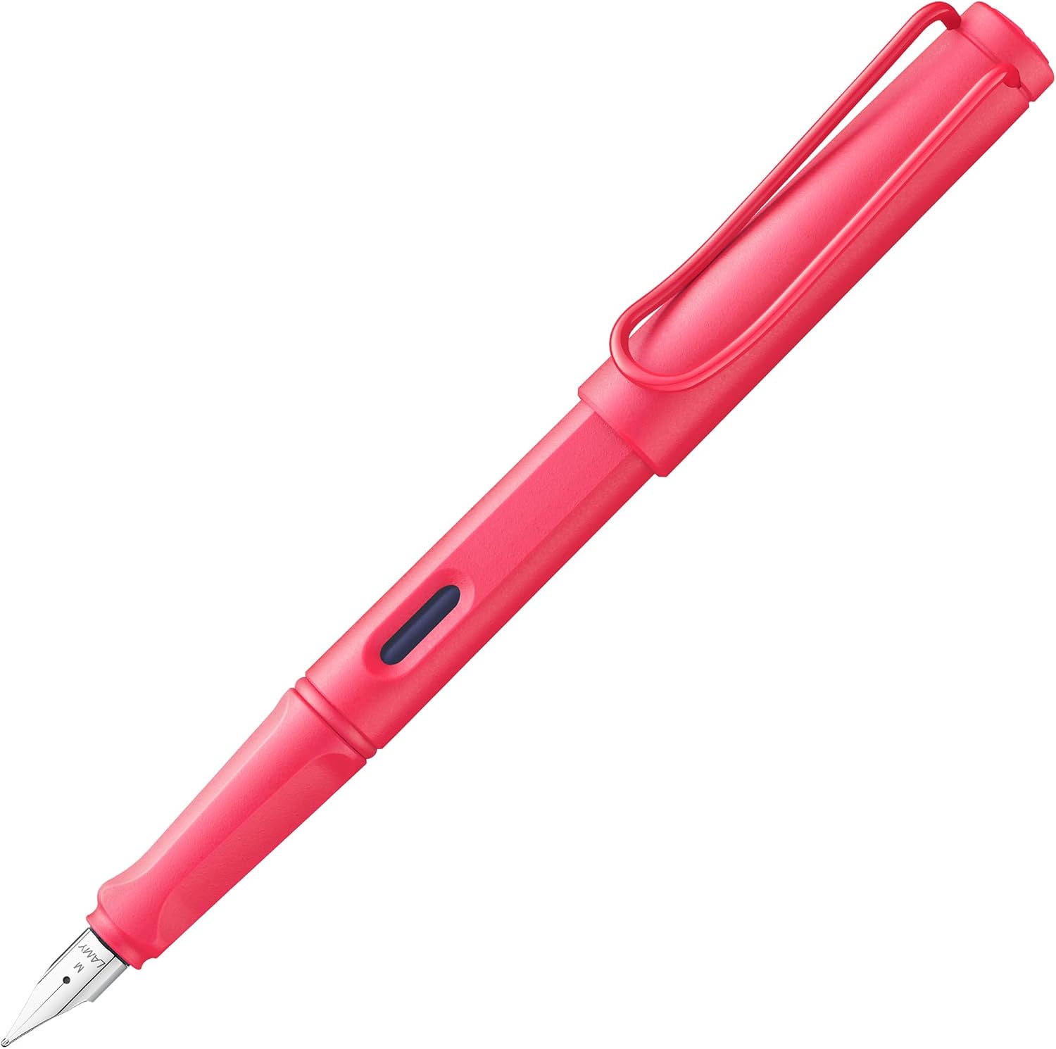 LAMY safari umbra - Fountain Pen with ergonomic grip & polished steel nib in size F - ideal for any Writing & Calligraphy - including LAMY T 10 blue cartridge - Right-Handed