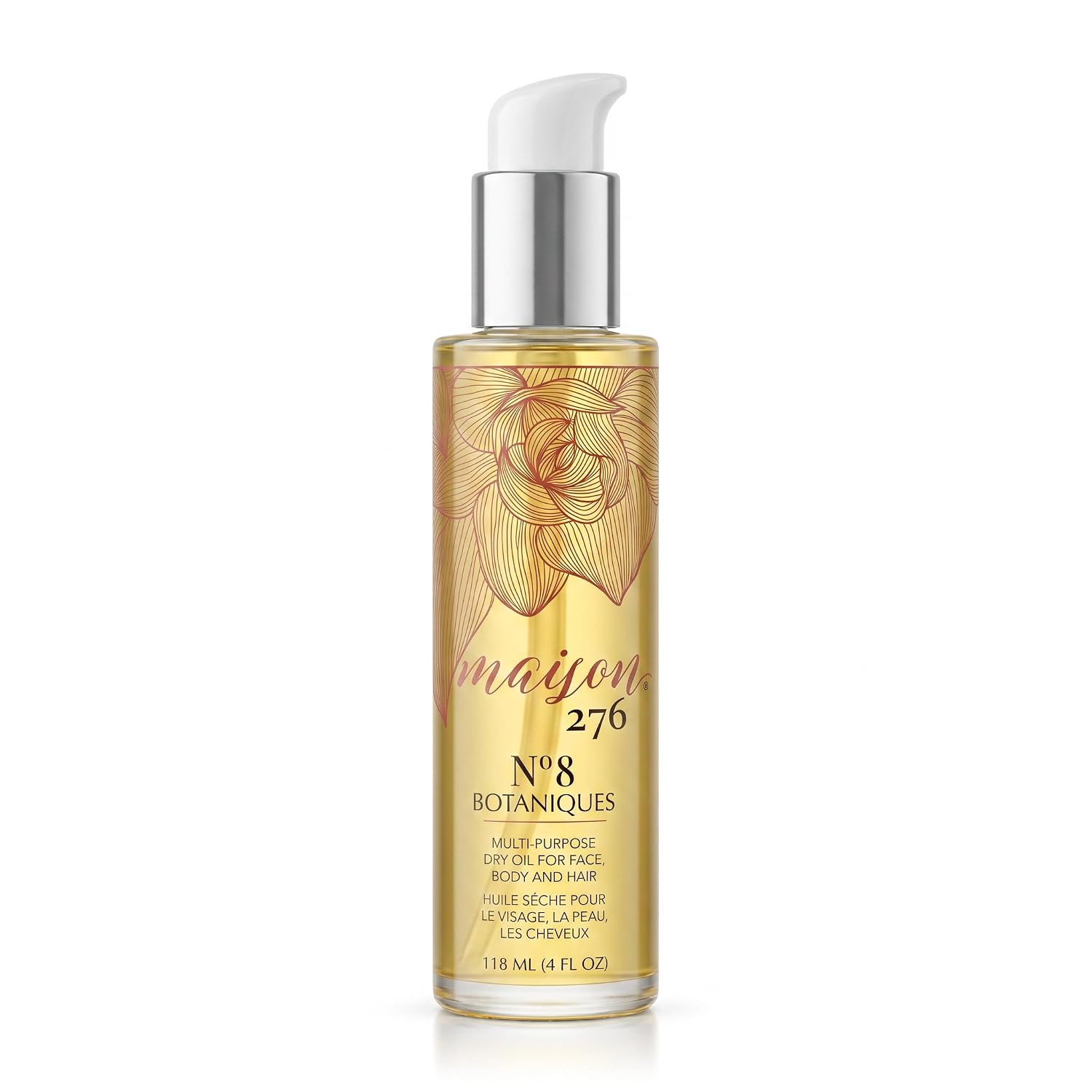 Maison 276 No. 8 Botaniques Multi-Purpose Moroccan Body Oil, 4 Fl Oz
