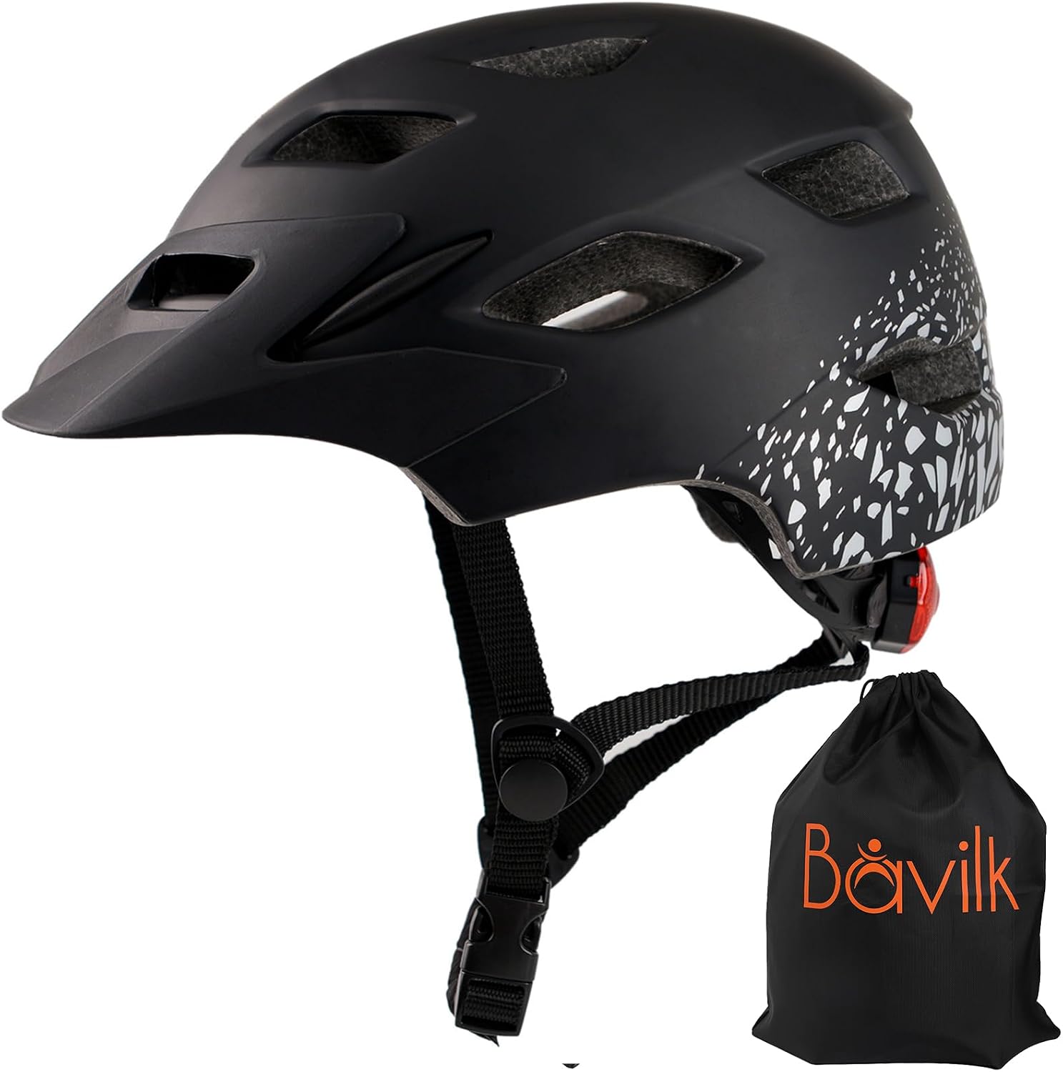 Kids Bike Helmet with LED Light for Youth Teen Toddler Boys Girls