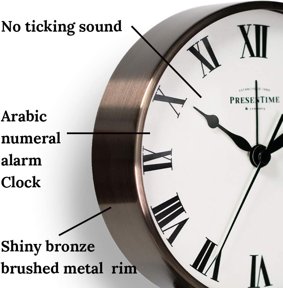 Presentime Mozart Mantel Alarm Clock