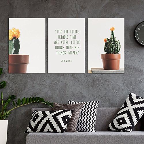 wall26 Canvas Prints Wall Art - Ocean Themed 3 Panel Wall Art with Wave,Anchor and Rudder - 16"x24" x 3 Panels