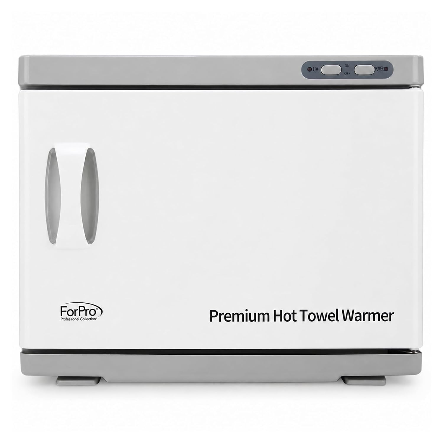 ForPro Professional Collection Premium Hot Towel Warmer, 23L Extra Large Capacity, Two Stainless Steel Racks, Black