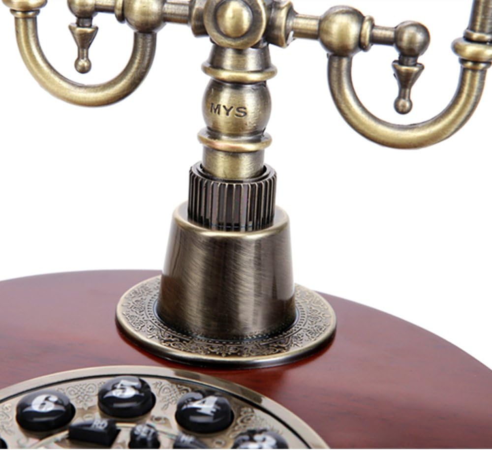 Classic Vintage Desktop Wired Office Telephone of 1950 Old Fashioned Antique Style Home Phone