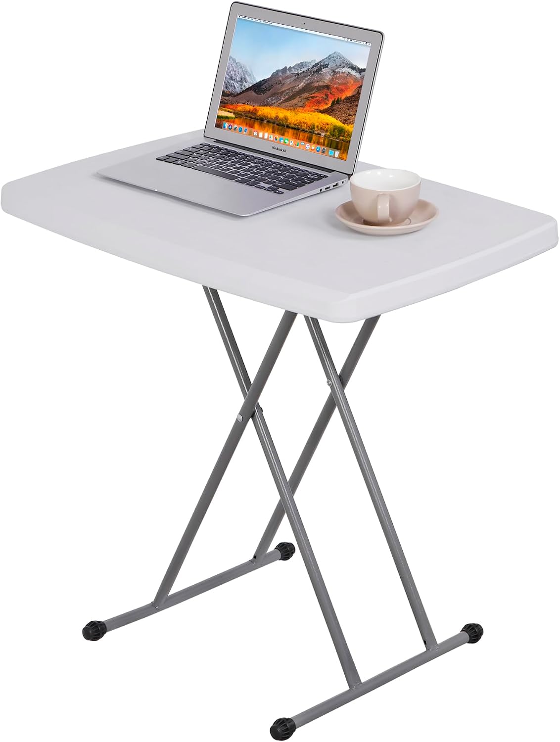 ZenStyle 3 ft Indoor Outdoor Heavy Duty Portable Plastic Folding Table