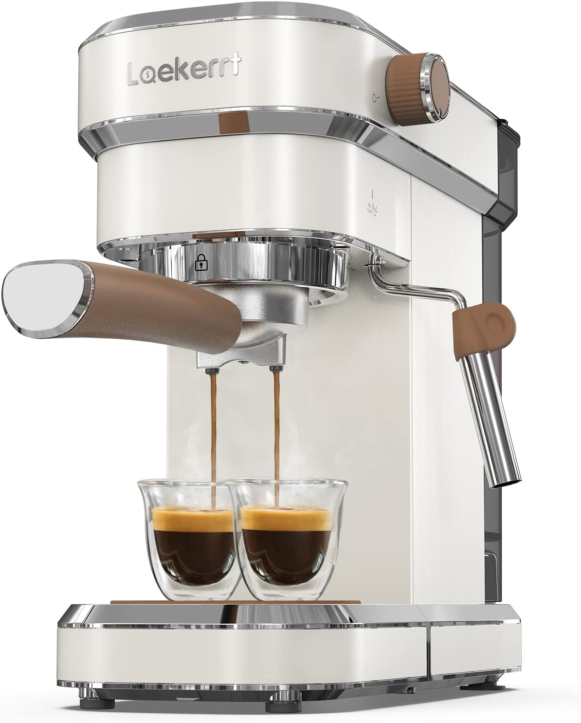Espresso Machine, Expresso Coffee Machines for Home, 20 Bar Cafetera Espresso with Milk Frother Steam Wand