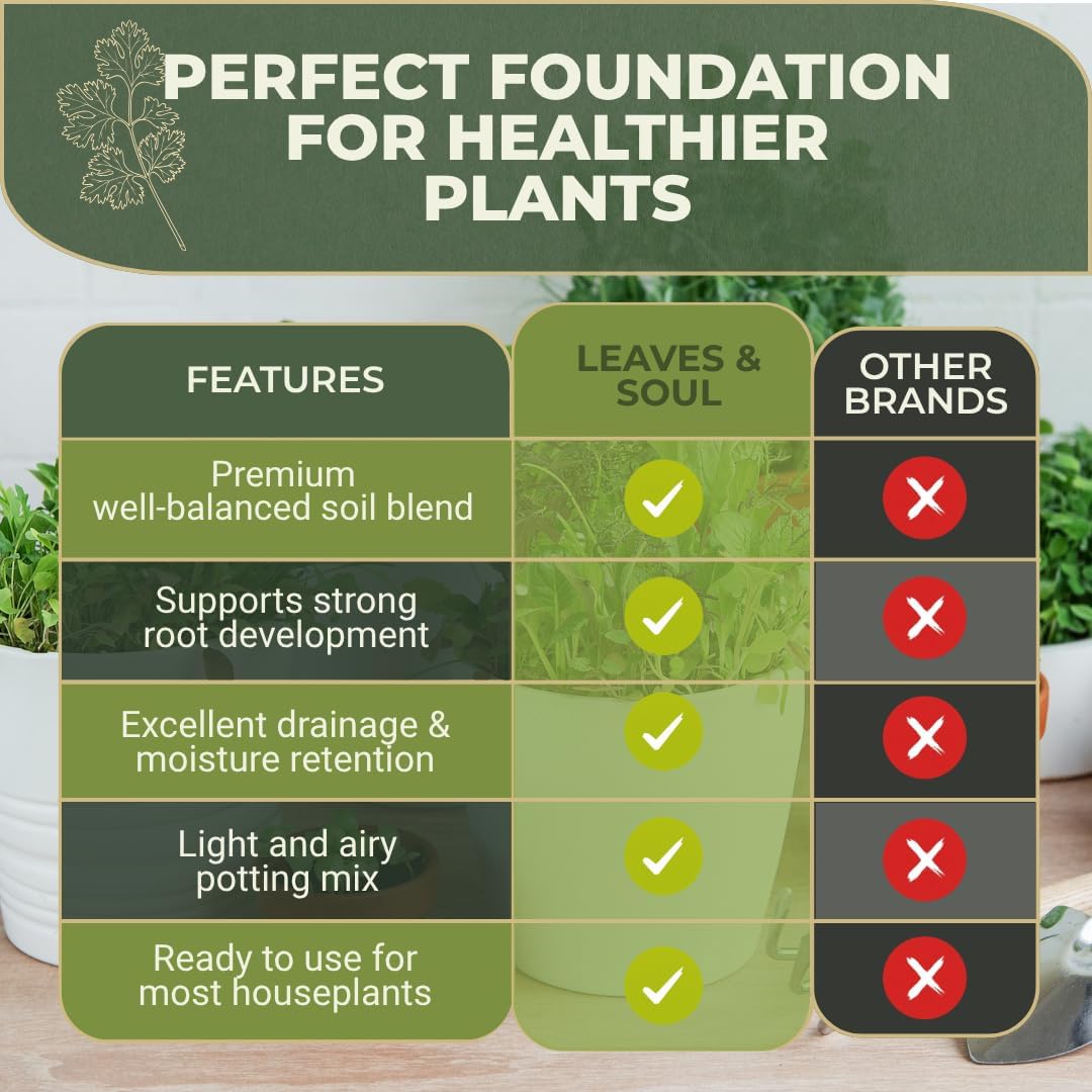 Professional Bonsai Soil Mix Ready to Use | Large 2.2 Quarts, Premium Potting Soil for Bonsai Trees