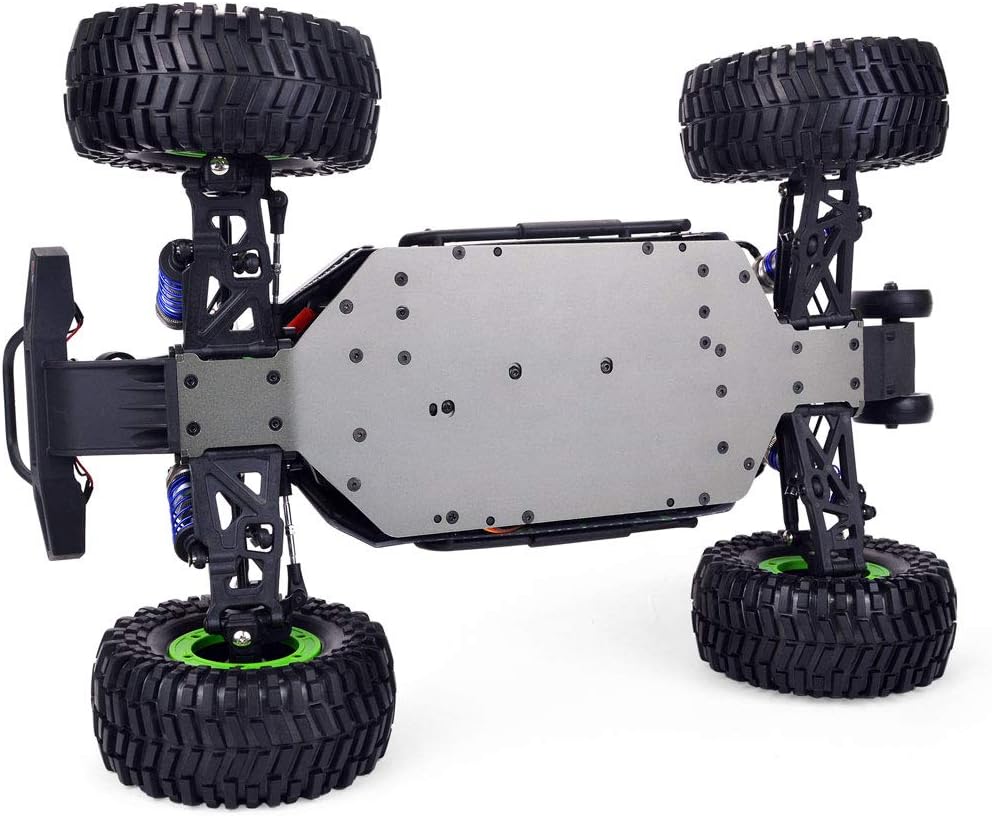 1/10 Scale 4WD RC Cars for Adults Brushless+Wheel，Max 43 MPH Off-Road Fast RC Cars (red)