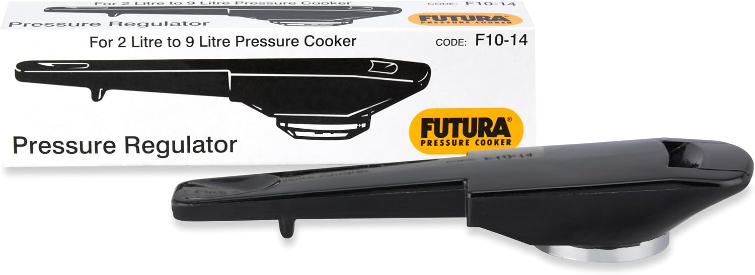 Hawkins Brass Futura Pressure Regulator For All Futura Pressure Cookers, Silver, Standard (BP Futura PR VWF), 9 Liter