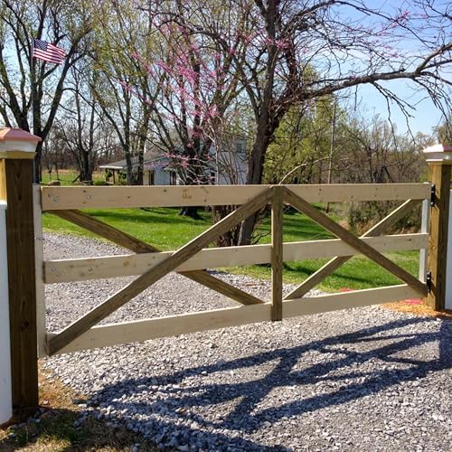 3 Rail Gate Frame Kit (Single Gate from Kit: Up to 10ft in Width)