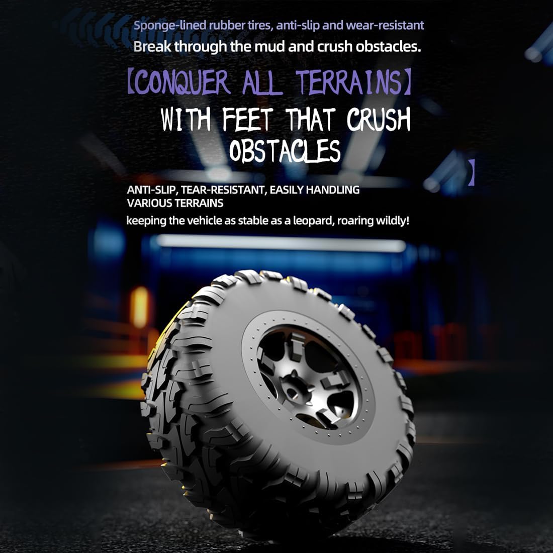 1:10 Scale 4WD Fast Off-Road RC Car – 85km/h High-Speed Remote Control Truck with Metal Gears, Steel CVD Shafts, 90A Waterproof ESC, 5200mAh Battery