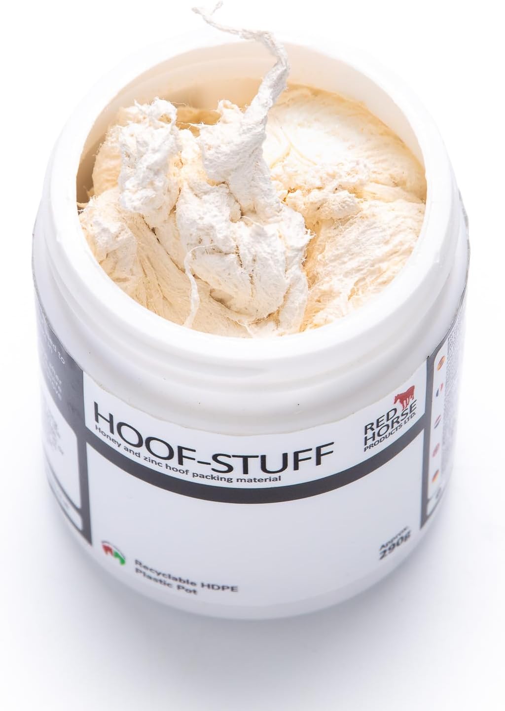 Red Horse Products Hoof-Stuff 290g, hoof Pack - cleanses and Protects