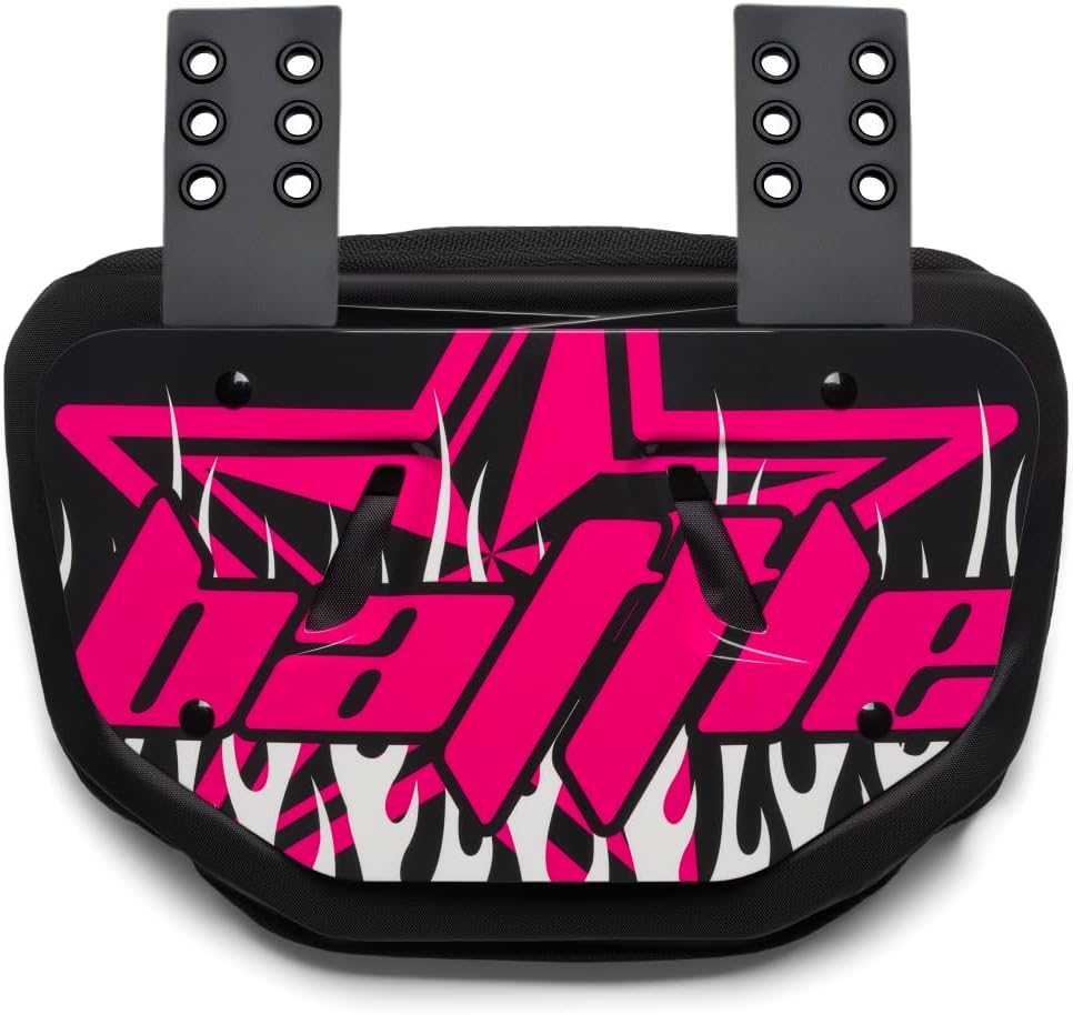 Battle Sports Novelty Football Back Plate, Kids, Adults