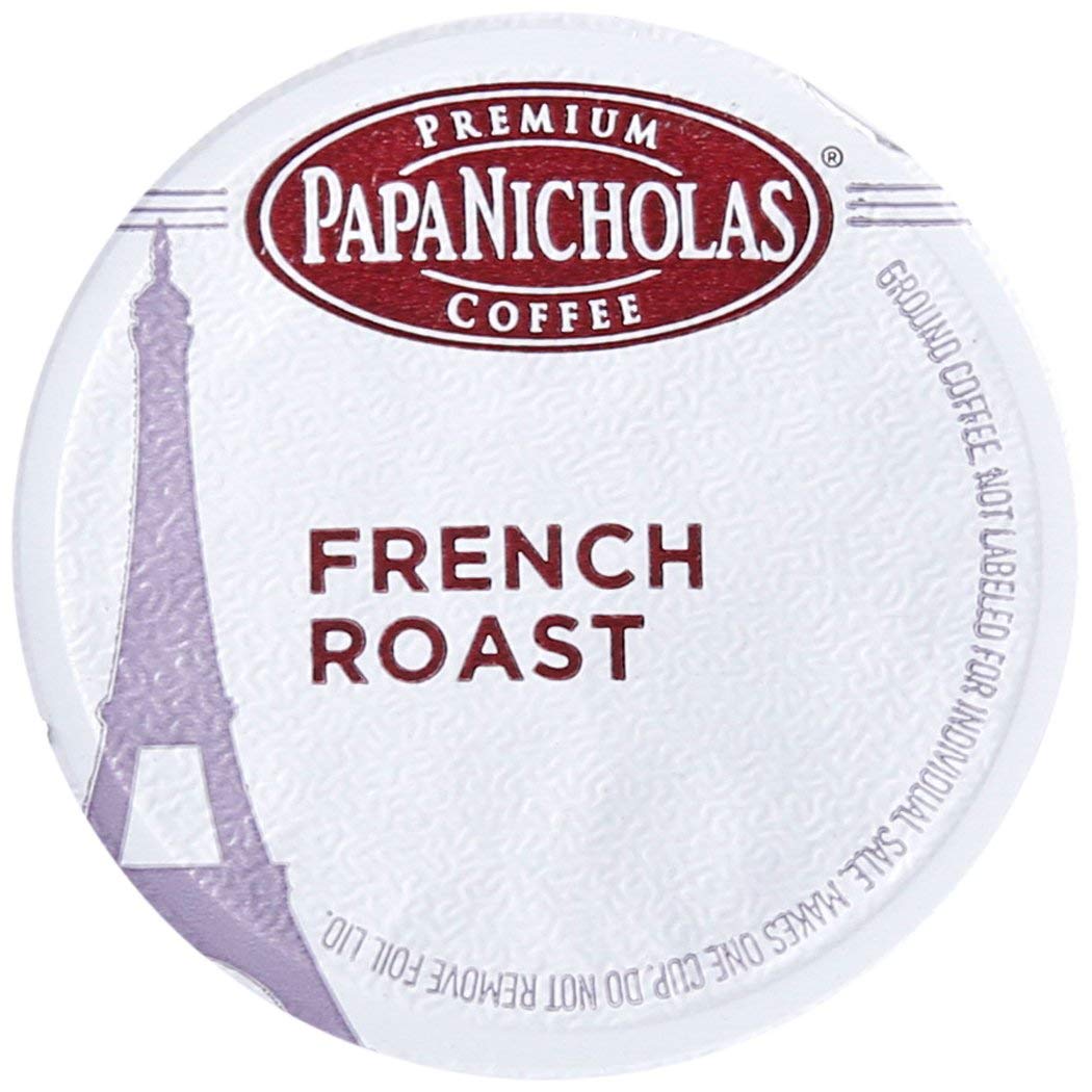 Papanicholas Coffee Single Serve Coffee Cups, Fits Keurig K Cup Brewers, Coffee Pods Hawaiian Islands Blend,12 Ounce
