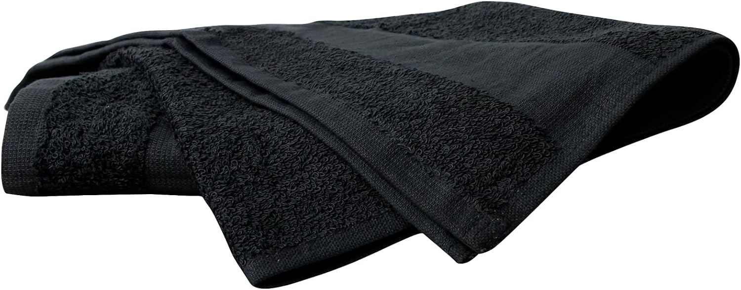 ForPro 24ct Bleach Tough Salon Towels, 16Wx27L in, Cool Grey, 100% Cotton | for Salon, Spa & Gym Use, Hand Towels, Bleach-Safe Salon Towels, Absorbent Spa Towels, Barber Towels, Salon & Spa Essentials
