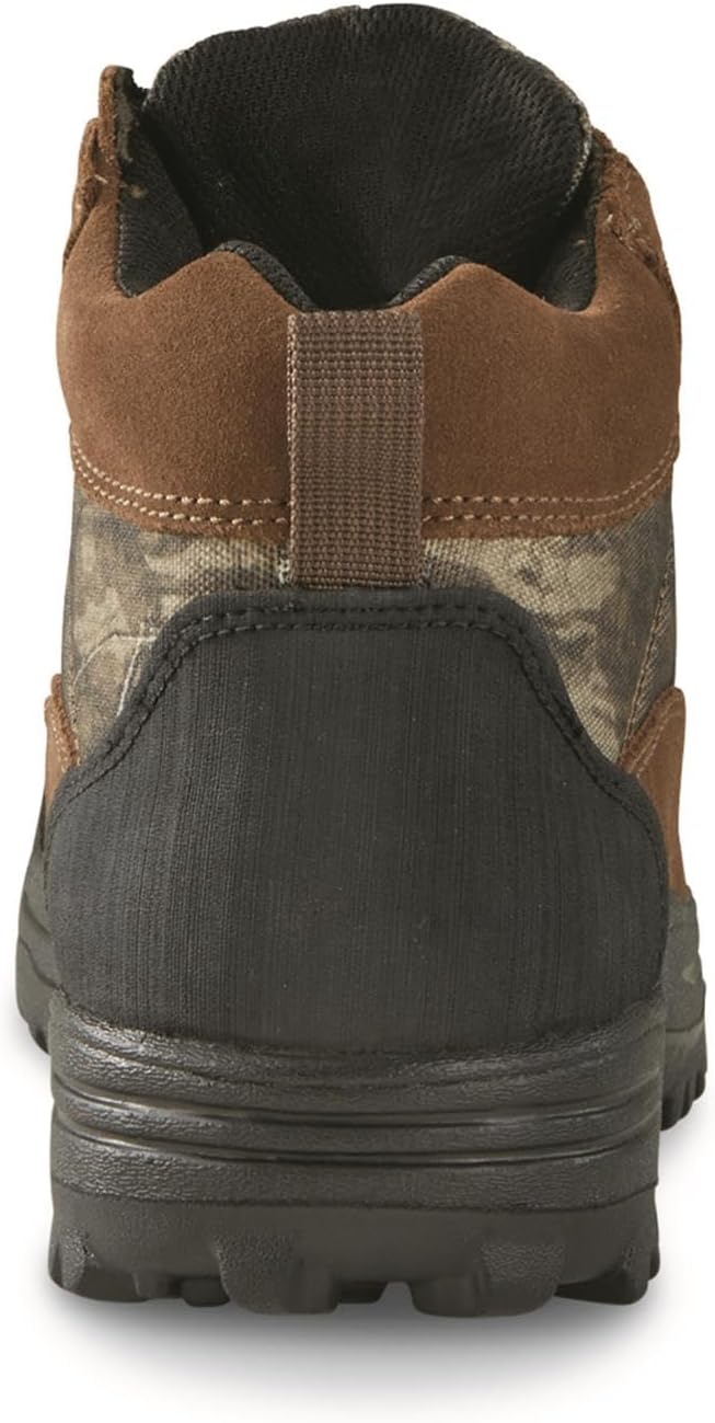 Guide Gear Men's Silvercliff II Mid Zip Hiking Boots Waterproof Outdoor Shoes