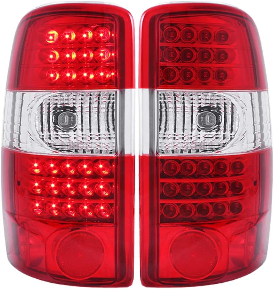 Anzo USA 311100 Chevrolet/GMC Yukon Denali G2 Red/Clear LED Tail Light Assembly - (Sold in Pairs)