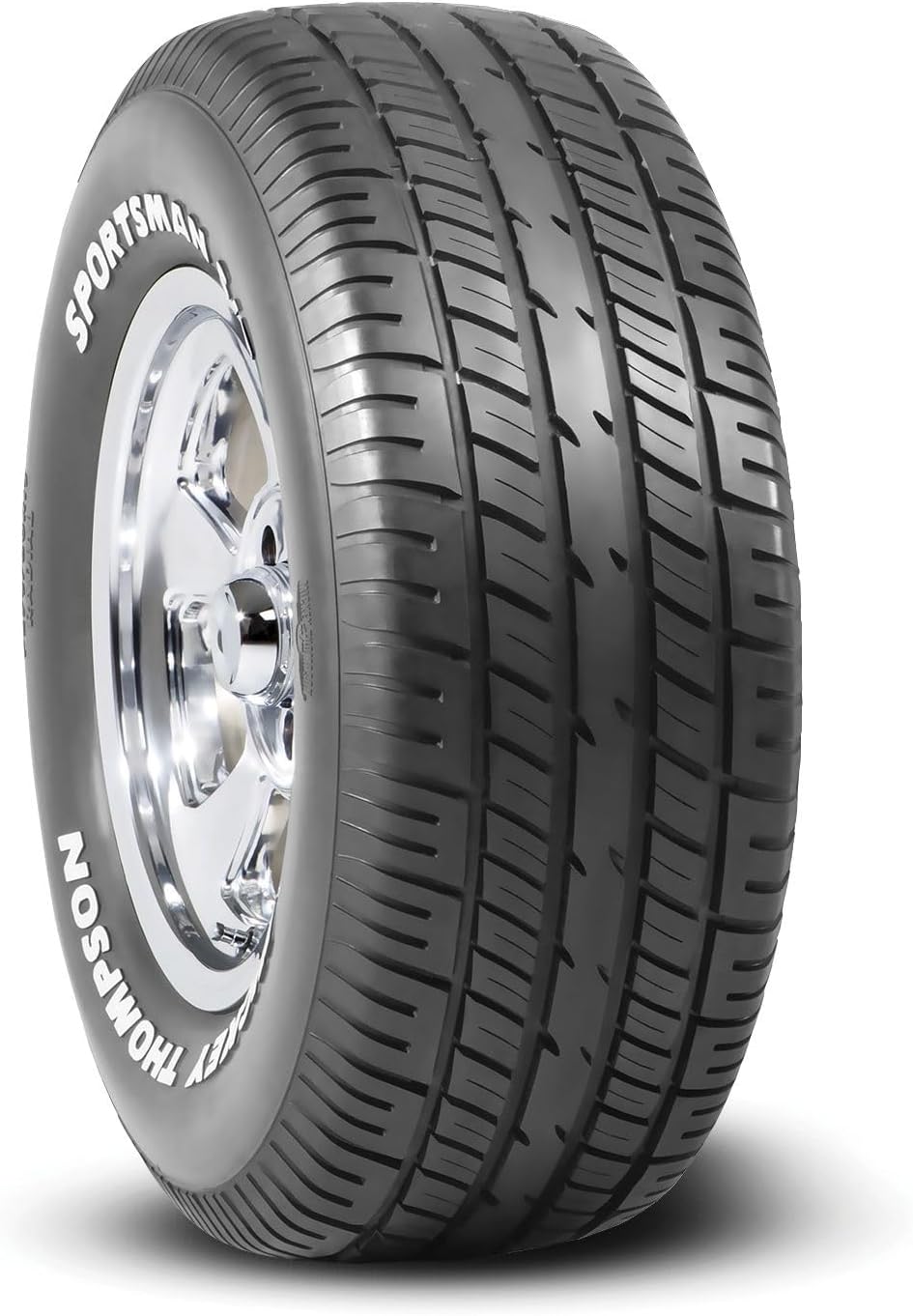 Mickey Thompson Sportsman S/T P255/60R15 102T SL | Truck/SUV Touring All Season Traction 102T Rated Standard Load Radial Construction Raised White