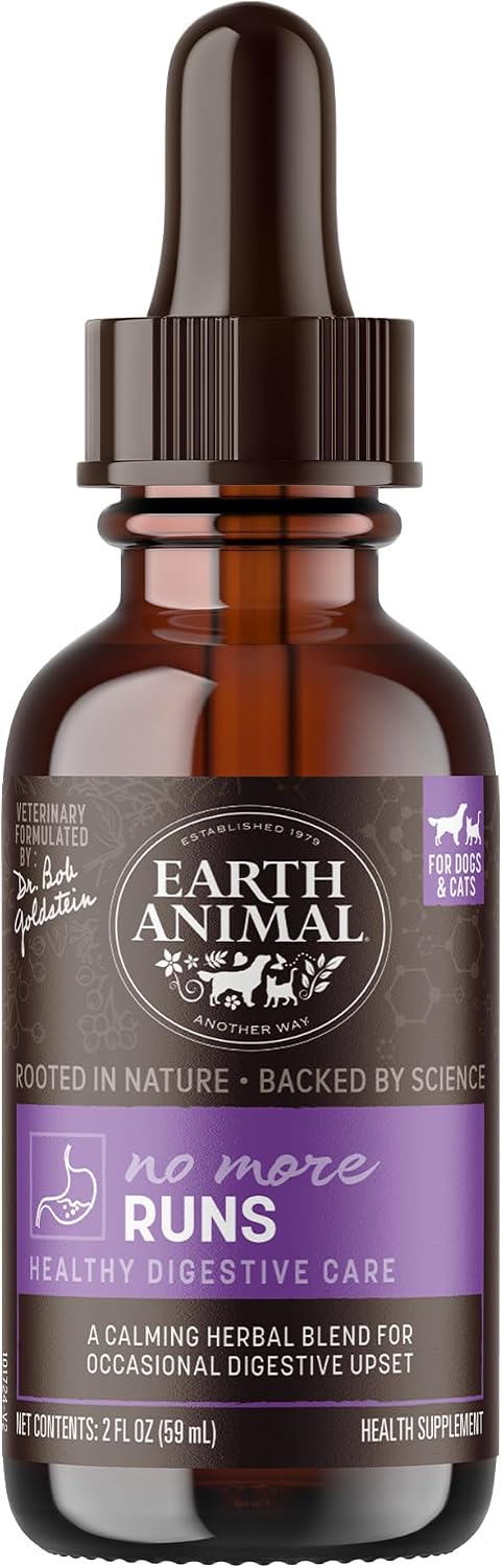 Earth Animal Apothecary - Urinary & Kidney Relief for Dogs & Cats - 2 fl oz | Herbal Remedies Liquid Supplement Blend - Uva Ursi, Couch Grass, Gravel Root, Yarrow, Cleavers, Marshmallow Root, Cornsilk