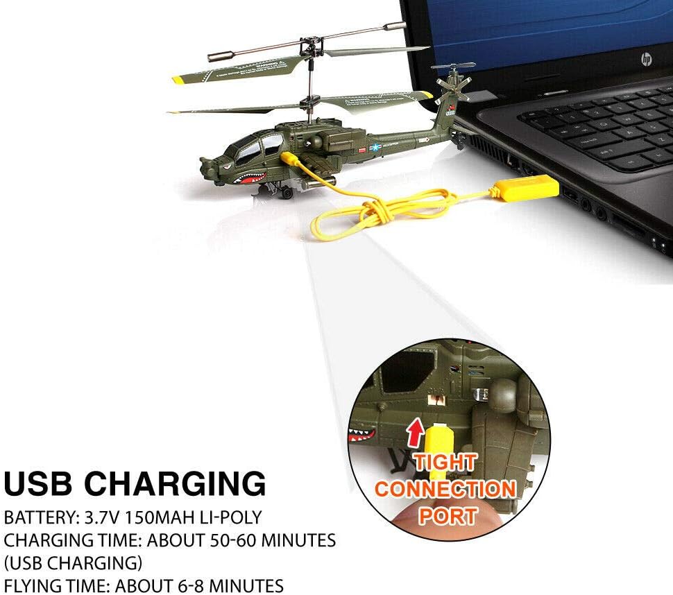 Syma S109G 3.5 Channel RC Helicopter with Gyro Sold by TM USA