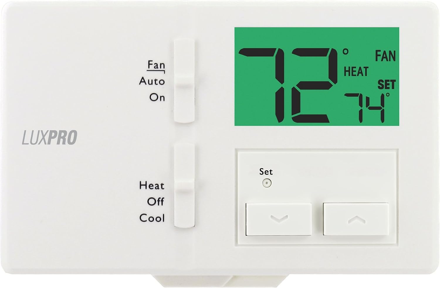 P711 7-Day Programmable or Non-Programmable, Easy-to-Use Thermostat | P711 Prog/Non-Prog, Digital Heating/Cooling Thermostat, Easy DIY Installation, Batteries Included