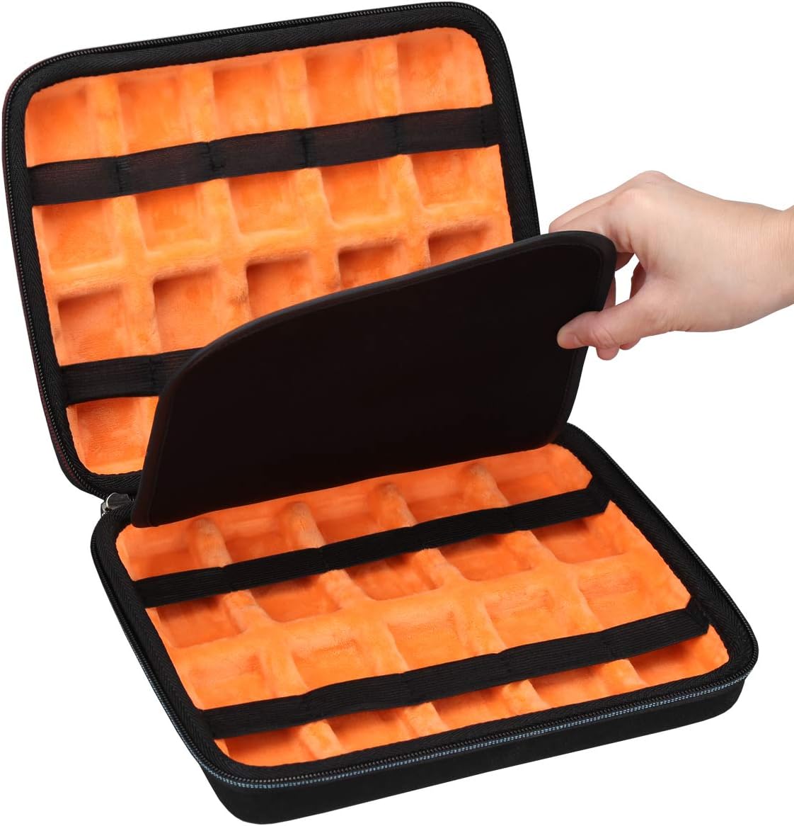 Mchoi Hot Wheels Case Storage for HOT WHEELS20 Cars, Toy Car Organizer for Your Matchbox Cars Storage, Case Only