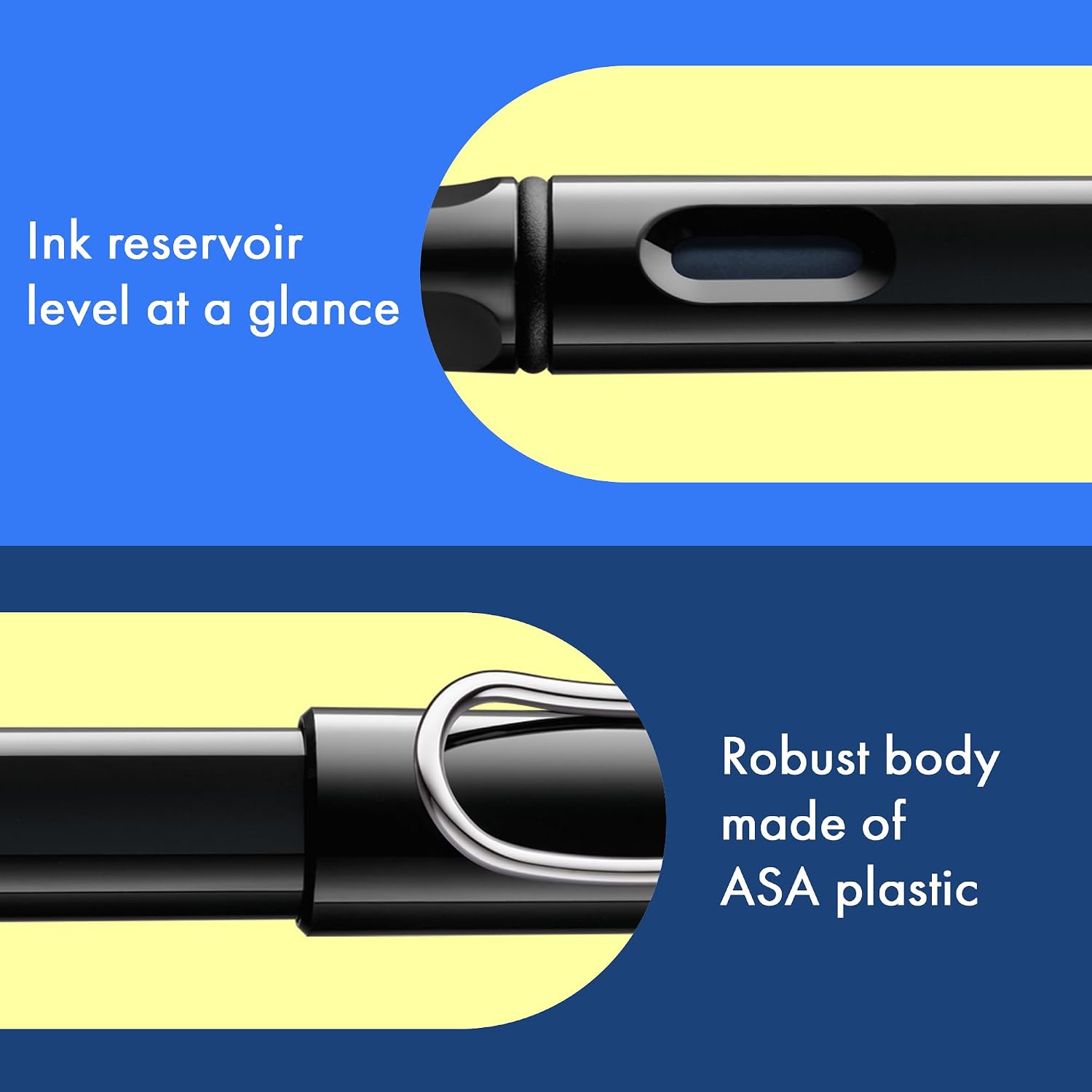 LAMY safari umbra - Fountain Pen with ergonomic grip & polished steel nib in size F - ideal for any Writing & Calligraphy - including LAMY T 10 blue cartridge - Right-Handed