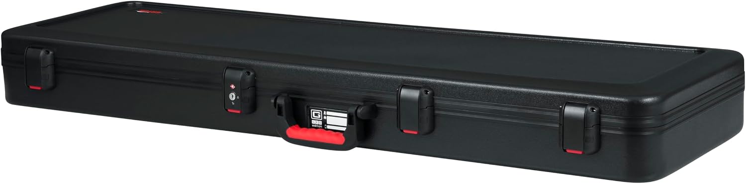 Gator Cases Molded Flight Case For SG Style Double Cut Away Guitars With TSA Approved Locking Latch, (GTSA-GTRSG)