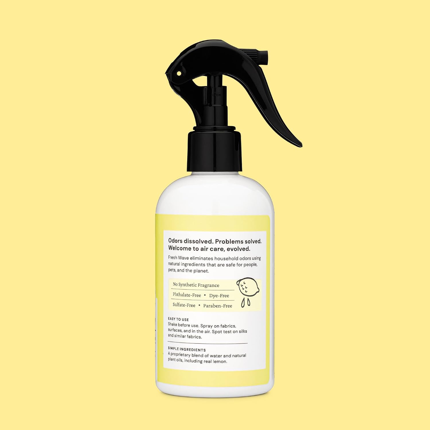 Fresh Wave Original Room and Fabric Air Freshener Spray, 2-Pk, 8 oz | Plant-based formula, Pet-safe and people-safe, Fabric and room deodorizer , For upholstery, carpets, shoes, and pet bedding