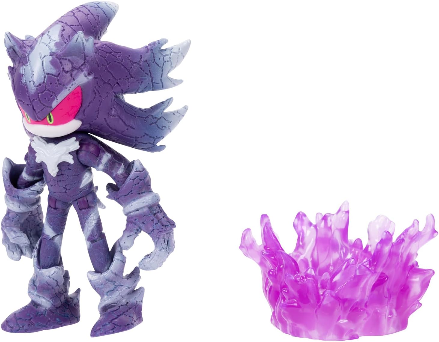 Sonic the Hedgehog 4-inch Mephiles the Dark Action Figure with Purple Mist Base Accessory. Ages 3+ (Officially Licensed by Sega)