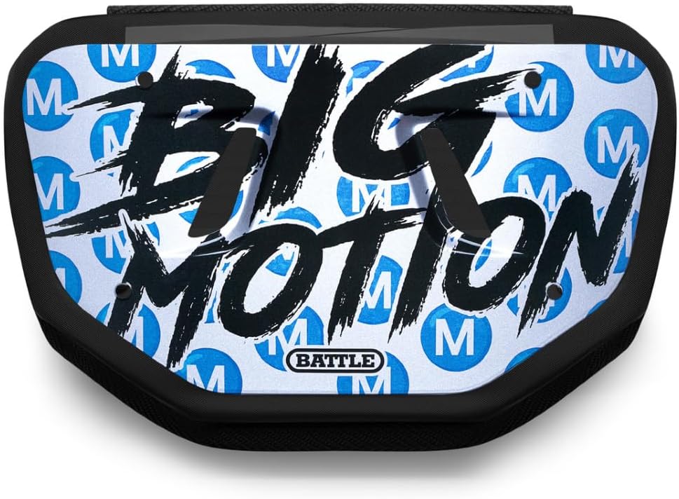 Battle Sports Novelty Football Back Plate, Kids, Adults