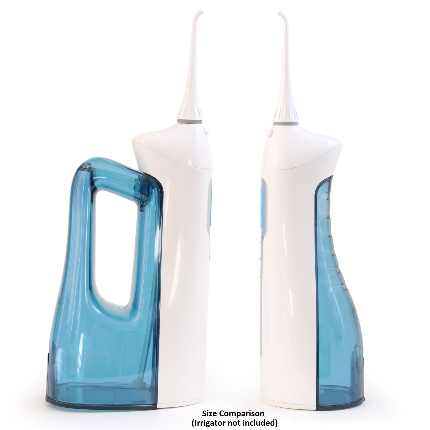 ToiletTree Products Extended Capacity Oral Irrigator Water Tank with Bonus Tip, Compatible with Many Brands
