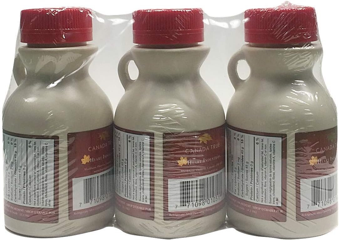 CANADA TRUE Pure Maple Syrup(Amber) (3x100ml)