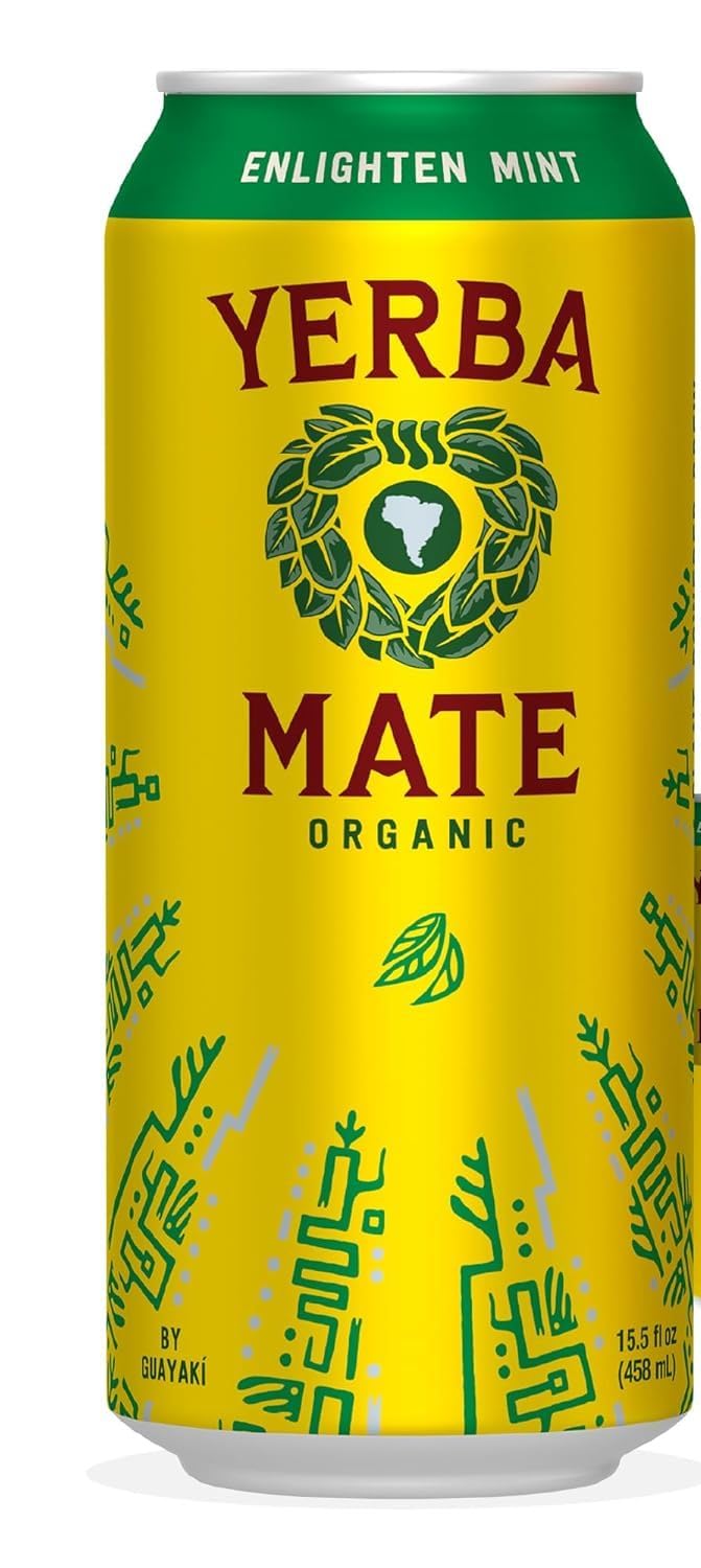 Guayaki Yerba Mate - Enlighten Mint - 16oz.(Pack of 16)