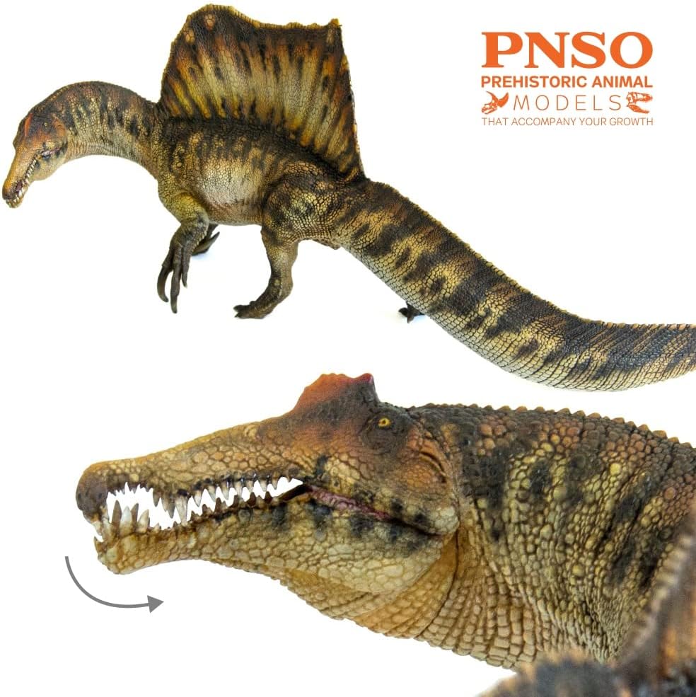 PNSO Prehistoric Dinosaur Models: 35 Essien the Spinosaurus
