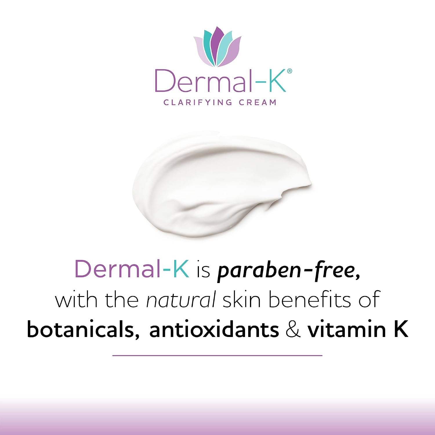 Dermal-K Vitamin K Cream 4 OZ | Hydrating Cream with Antioxidants & Botanicals |Reduce the Appearance of Discoloration