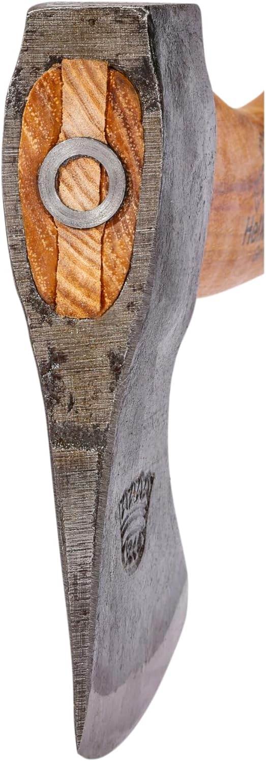 1844 Helko Werk Germany Traditional Hessen Woodworker Felling Axe (13563) | Made in Germany Hand Forged Felling Axe and Cutting Forest Axe for Felling Trees Head 2-3/4 lbs, Handle 28 inches