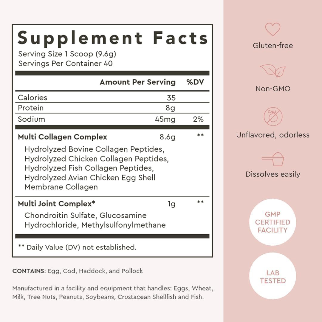 Alaya Multi Collagen Powder - Type I, II, III, V