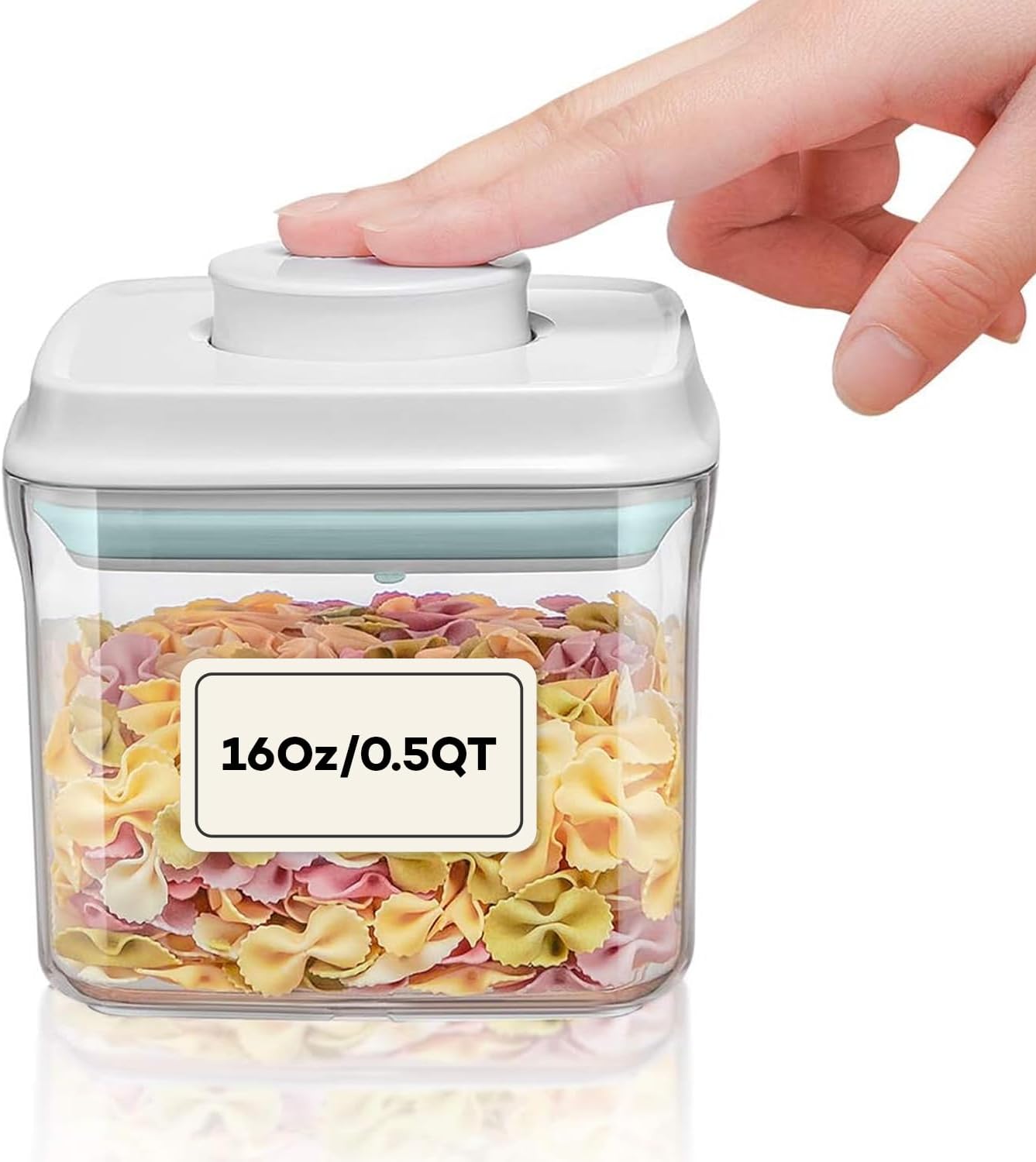 Bop Top Airtight Food Storage Containers | Pop-Top Lid | 16.5 Cups / 135 Oz