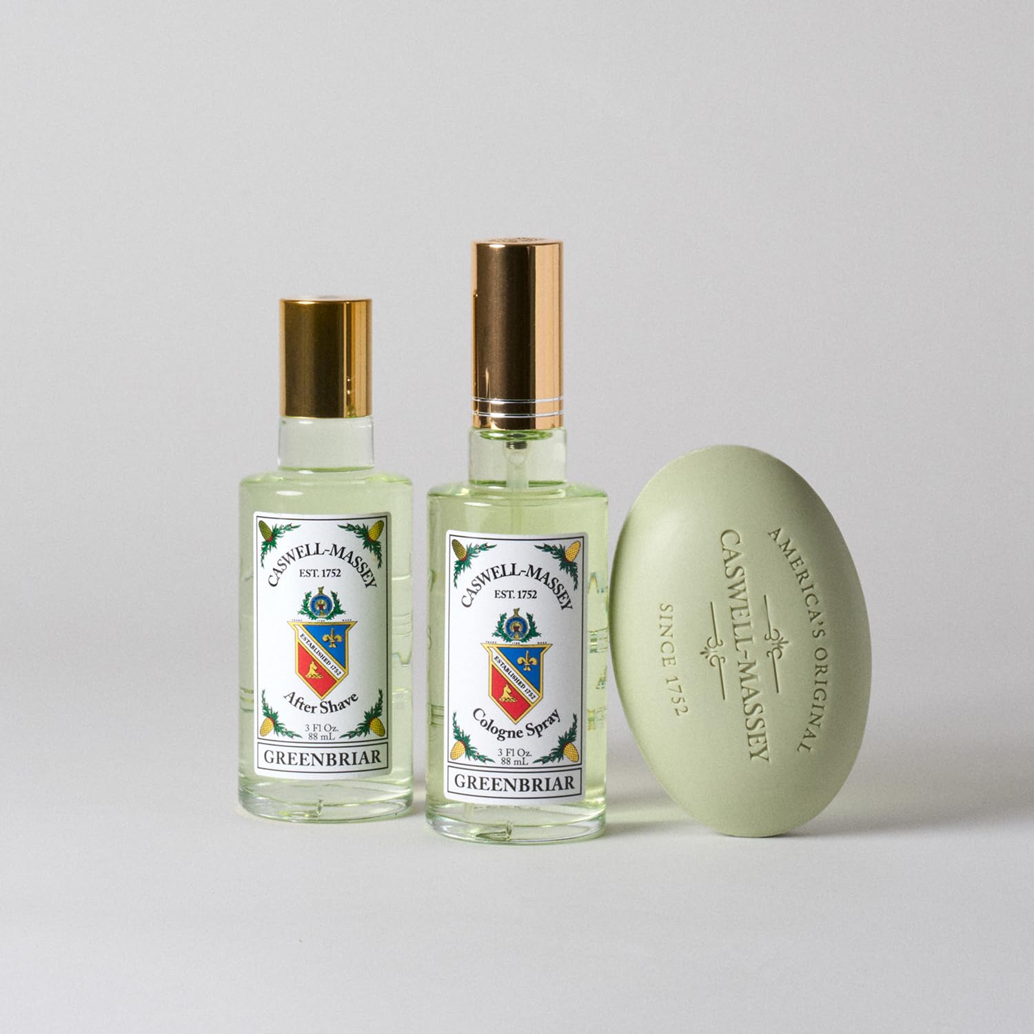 Caswell-Massey Number Six Gold Cap After Shave, Soothing Aftershave with Orange Blossom, Bergamot & Rosemary, 3 Fl Oz