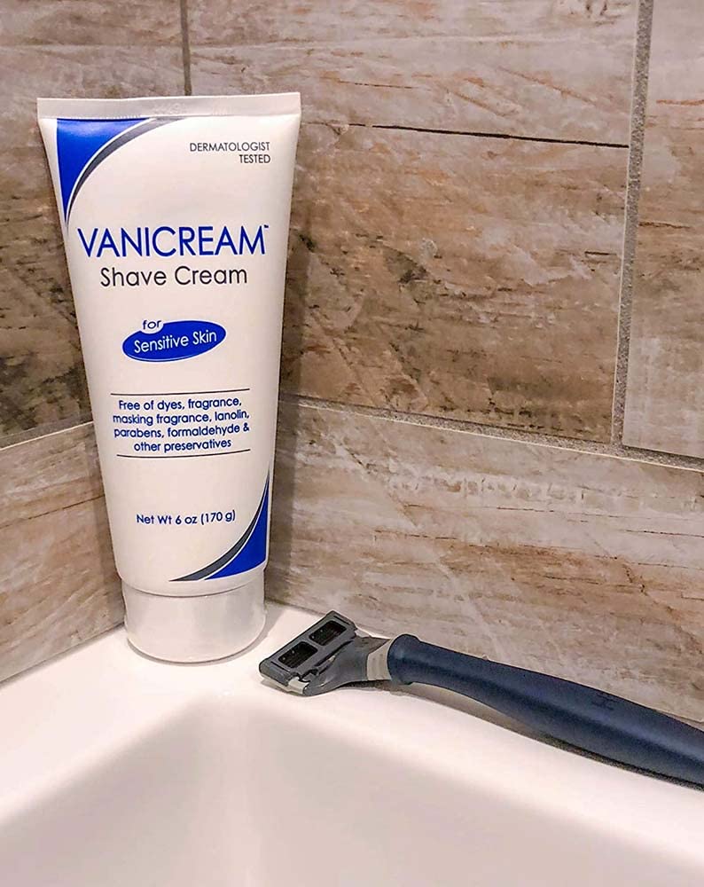 Vanicream Shave Cream for Sensitive Skin, 6oz, 2-Pack