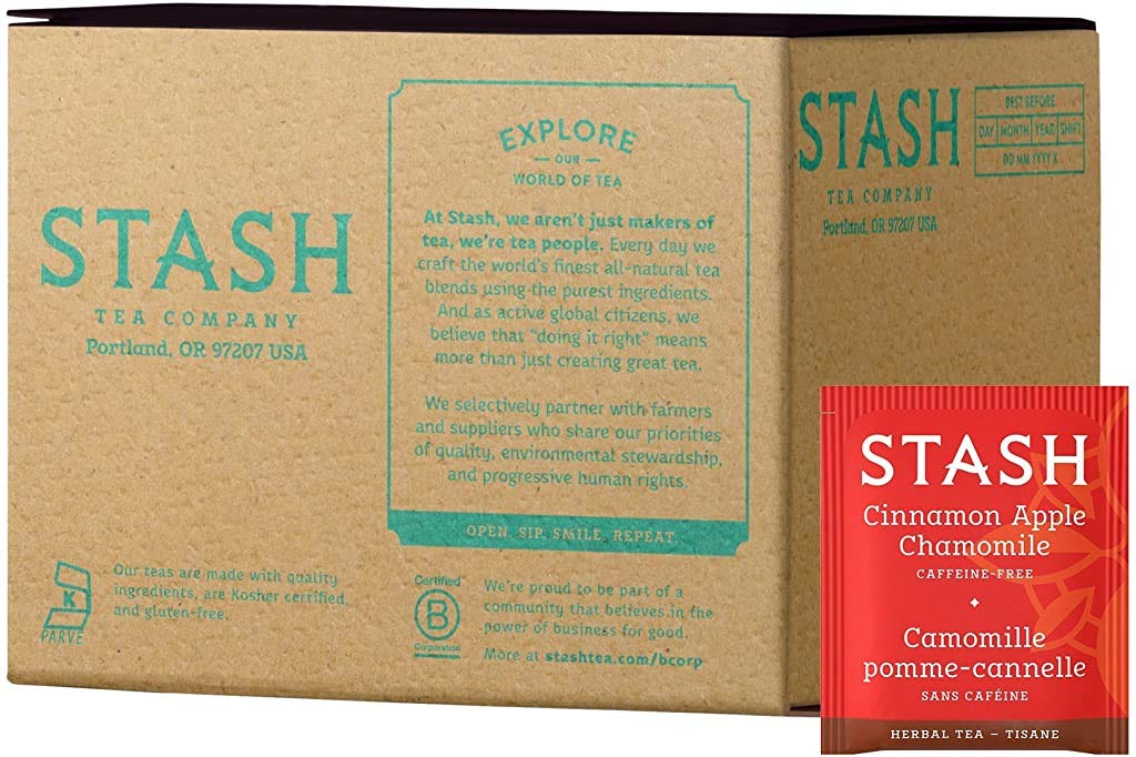 Stash Tea Premium Green Tea, Box of 100 Tea Bags