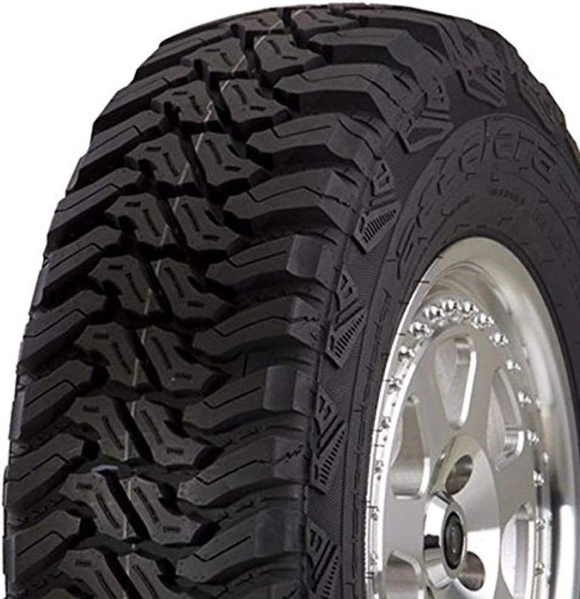 Accelera M/T-01 LT31X10.50R15 109Q Mud Terrain C (6 Ply) All Season Tire | Light Truck Mud Terrain All Season Traction 109Q Rated C (6 Ply) Radial Construction Black Sidewall Tire