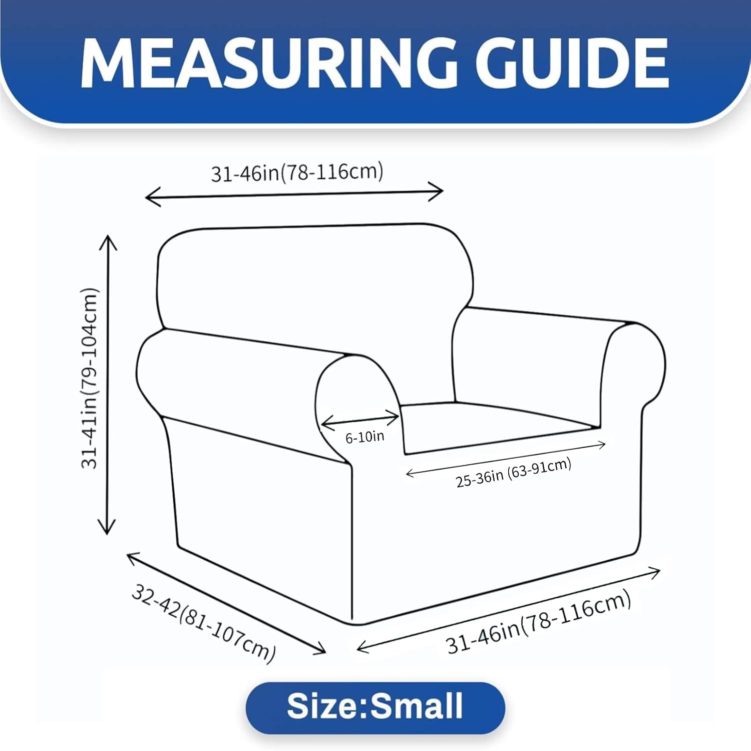 YEMYHOM Couch Cover Latest Jacquard Design High Stretch Sofa Covers for 2 Cushion Couch