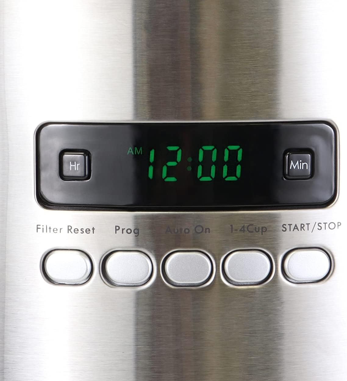 Kenmore Coffee Maker 12 cup Drip Coffee Machine Reusable Filter Programmable Timer Digital Display Aroma Control Glass Carafe Charcoal Water Filter