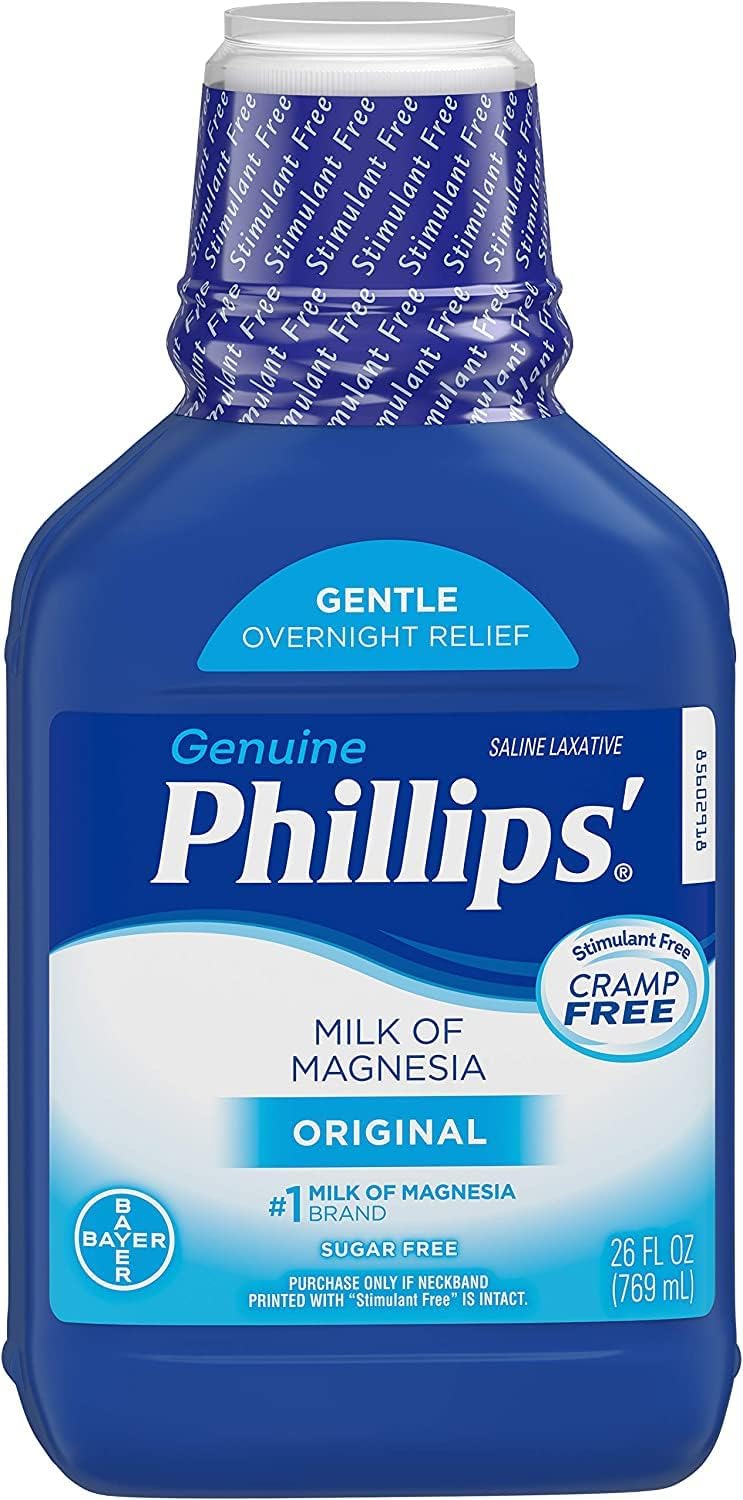 Phillips' Milk of Magnesia Original, 26 Fl Oz - Pack of 5