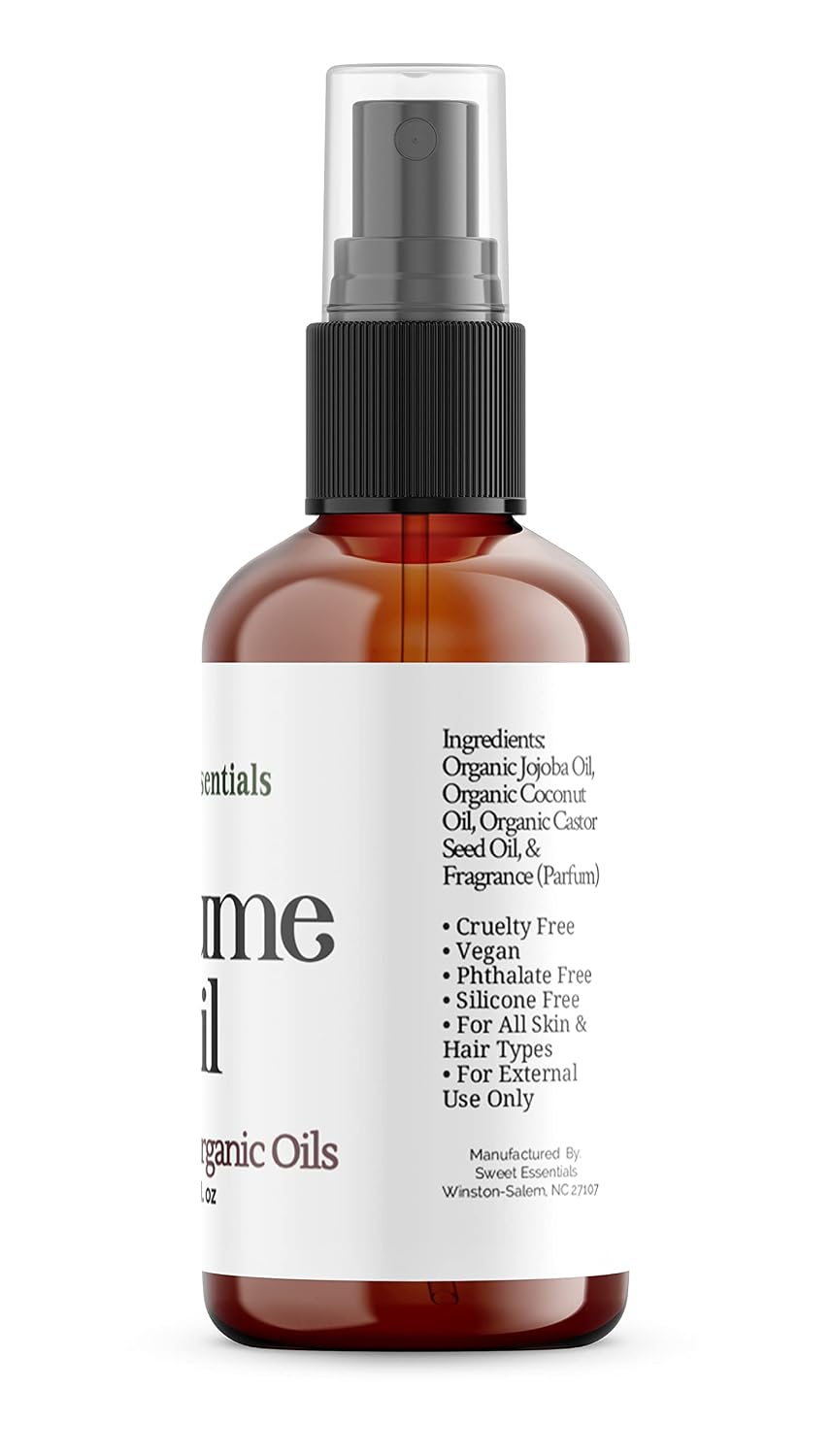 Sweet Essentials Shalimar For Women Type | Fragrance/Perfume Oil | 2oz Made with Organic Oils - Spray on Perfume Oil - Alcohol & Preservative Free
